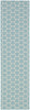 Nourison Twist Reversible TWS01 Aqua Machine Washable Area Rug Main Image
