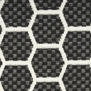 Nourison Twist Reversible TWS01 Black Machine Washable Area Rug Swatch Image