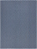 Nourison Twist Reversible TWS01 Blue Machine Washable Area Rug Main Image