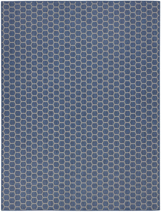 Nourison Twist Reversible TWS01 Blue Machine Washable Area Rug Main Image