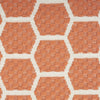 Nourison Twist Reversible TWS01 Coral Machine Washable Area Rug Swatch Image