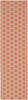 Nourison Twist Reversible TWS01 Coral Machine Washable Area Rug Main Image