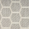 Nourison Twist Reversible TWS01 Grey Machine Washable Area Rug Swatch Image