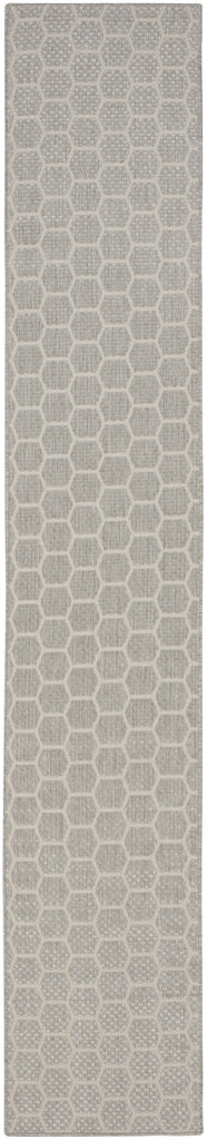Nourison Twist Reversible TWS01 Grey Machine Washable Area Rug main image