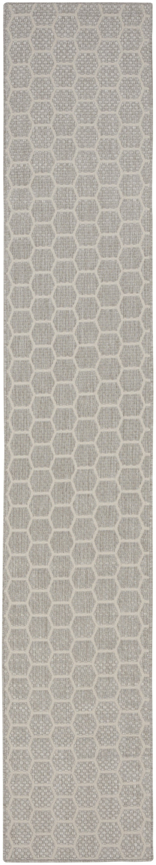 Nourison Twist Reversible TWS01 Grey Machine Washable Area Rug main image