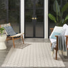 Nourison Twist Reversible TWS01 Grey Machine Washable Area Rug Room Image Feature