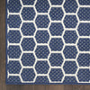 Nourison Twist Reversible TWS01 Navy Machine Washable Area Rug Detail Image