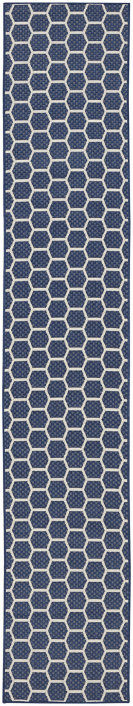Nourison Twist Reversible TWS01 Navy Machine Washable Area Rug main image
