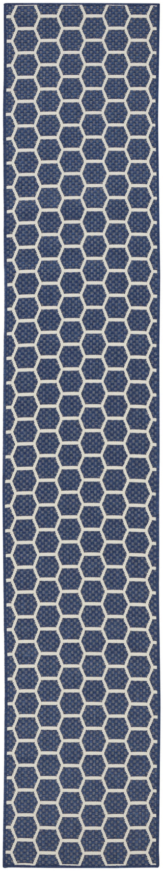 Nourison Twist Reversible TWS01 Navy Machine Washable Area Rug main image
