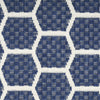 Nourison Twist Reversible TWS01 Navy Machine Washable Area Rug Swatch Image