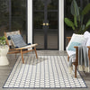 Nourison Twist Reversible TWS01 Navy Machine Washable Area Rug Room Image Feature