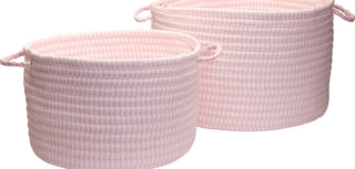 Colonial Mills Ticking Solid Basket TX70 Pink