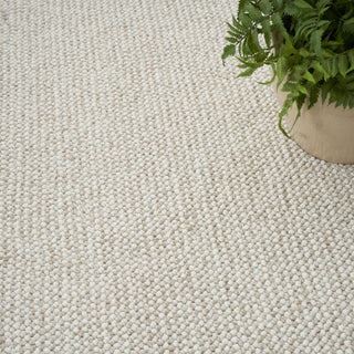 Nourison Textured Home TXH01 Ivory Beige Area Rug Corner Image