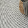 Nourison Textured Home TXH01 Ivory Grey Area Rug Corner Image