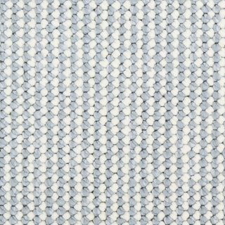 Nourison Textured Home TXH01 Ivory Blue Area Rug Swatch Image