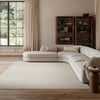 Nourison Textured Home TXH01 Ivory Beige Area Rug 