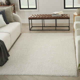 Nourison Textured Home TXH01 Ivory Beige Area Rug 