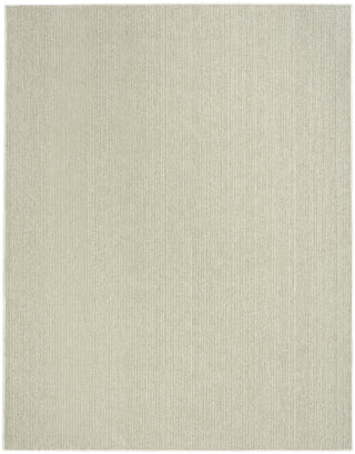 Nourison Textured Home TXH01 Ivory Green Area Rug Main Image