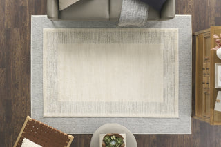 Nourison Textured Home TXH01 Ivory Grey Area Rug 