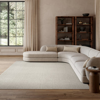 Nourison Textured Home TXH01 Ivory Mocha Area Rug 