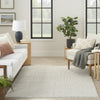Nourison Textured Home TXH01 Ivory Mocha Area Rug 