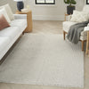 Nourison Textured Home TXH01 Ivory Mocha Area Rug 