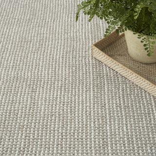 Nourison Textured Home TXH01 Ivory Mocha Area Rug 