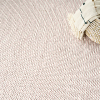 Nourison Textured Home TXH01 Ivory Rose Area Rug Corner Image