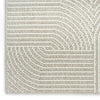 Nourison Textured Home TXH02 Beige Ivory Area Rug Corner Image