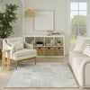 Nourison Textured Home TXH02 Charcoal Ivory Area Rug Room Scene 2