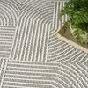 Nourison Textured Home TXH02 Grey Ivory Area Rug Texture Image