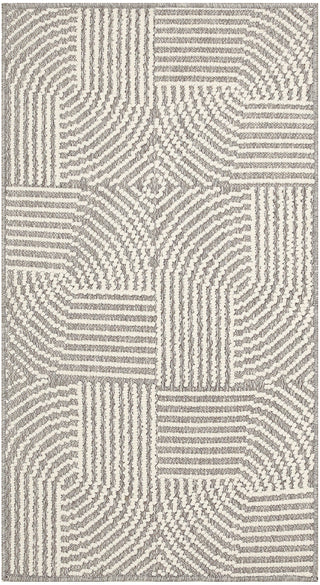 Nourison Textured Home TXH02 Grey Ivory Area Rug main image