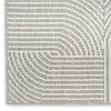 Nourison Textured Home TXH02 Grey Ivory Area Rug Texture Image