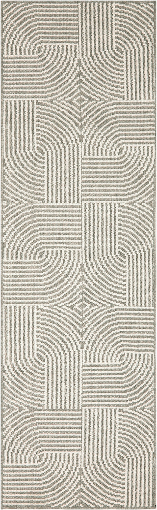 Nourison Textured Home TXH02 Grey Ivory Area Rug Main Image