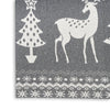 Nourison Tybee TYB12 Grey Ivory Area Rug T' R