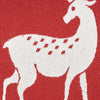 Nourison Tybee TYB12 Red Ivory Area Rug Swatch Image