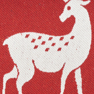 Nourison Tybee TYB12 Red Ivory Area Rug Swatch Image