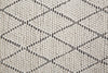 Feizy Thayer 8648F Ivory/Charcoal Area Rug by Thom Filicia