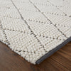 Feizy Thayer 8648F Ivory/Charcoal Area Rug by Thom Filicia