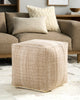 Surya Mudcloth UDPF-002 Tan Style Shot