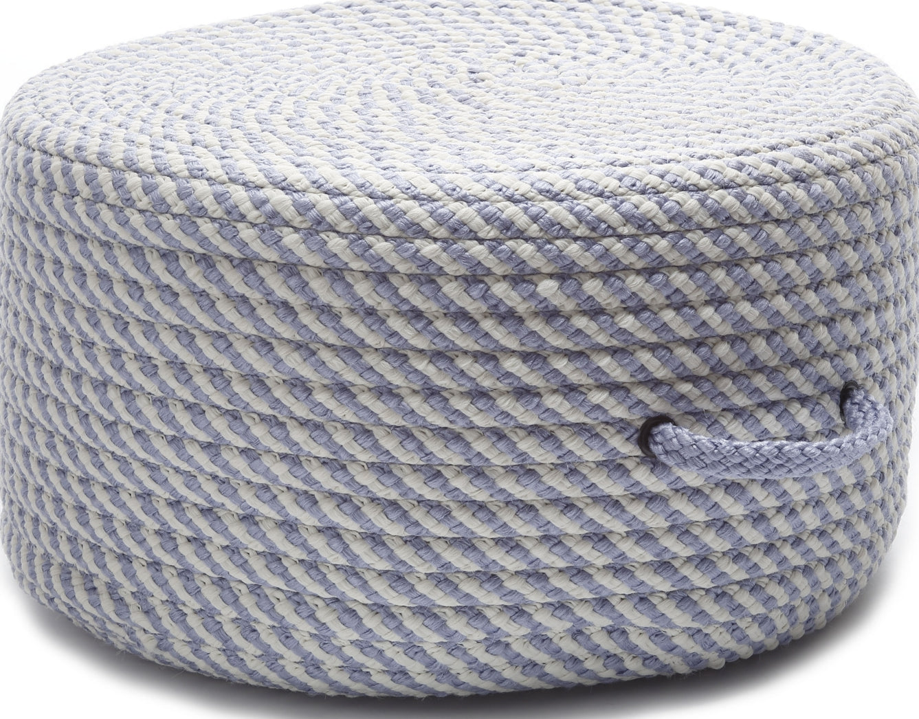 Colonial Mills Bright Twist Pouf UF41 Amethyst and White