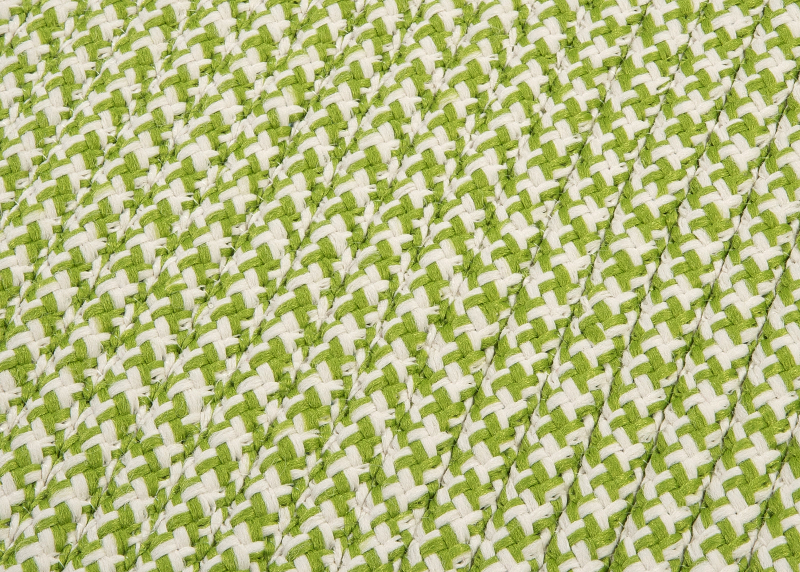 Colonial Mills Houndstooth Pouf UF69 Lime