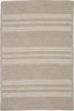 Colonial Mills Sunbrella Southport Stripe UH29 Ash Area Rug Main Image