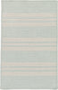 Colonial Mills Sunbrella Southport Stripe UH69 Sea Area Rug Main Image