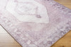 Livabliss Unique UNQ-2316 Lavender Area Rug Corner Shot