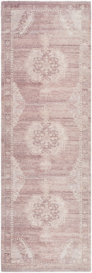 Livabliss Unique UNQ-2317 Dusty Rose Area Rug Runner