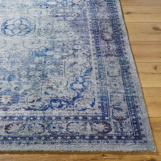Livabliss Unique UNQ-2318 Cobalt Area Rug Angle