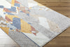 Livabliss Usonia USO-2307 White Area Rug by Frank Lloyd Wright Foundation Corner Shot