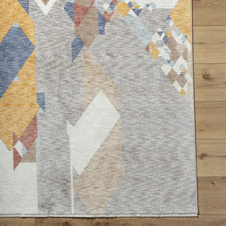 Livabliss Usonia USO-2307 White Area Rug by Frank Lloyd Wright Foundation Detail Image