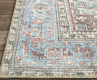 Couristan Imperial Asiatic Bluehaze Area Rug Corner Image